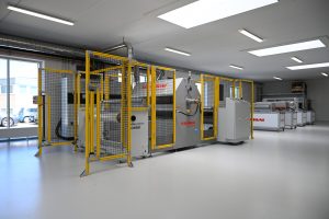 The new high-tech lab facility in Denmark offers Corona and Plasma roll to roll testing of substrates to closely simulate commercial production
