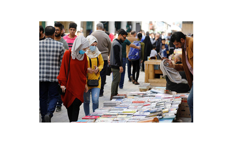 Booksellers in Al-Mutanabbi Street