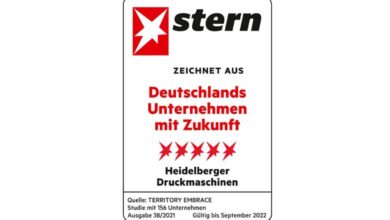 Heidelberg-Stern Magazine 5 star rating