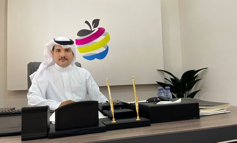 Khaled Abdullah Al-Shehri, General Manager of Easy Print Group in KSA