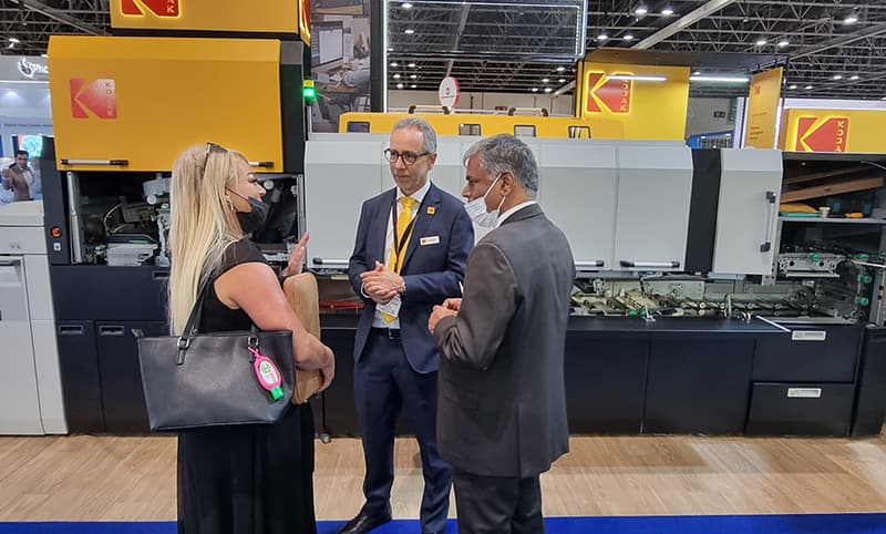 Kodak introduces top of the line printing equipment for the first  time in the Gulf region (2) (2)
