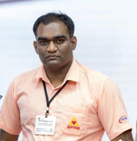 Mohammed Riyaz, Assistant General Manager at AFRA International DMCC