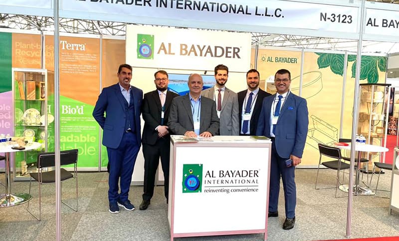 Al-Bayader-team-at-PLMA-Amsterdam-as-part-of-the-Dubai-Exports-pavilion