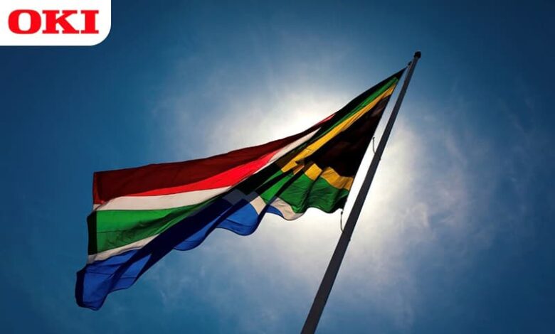OKI MEITA South Africa flag