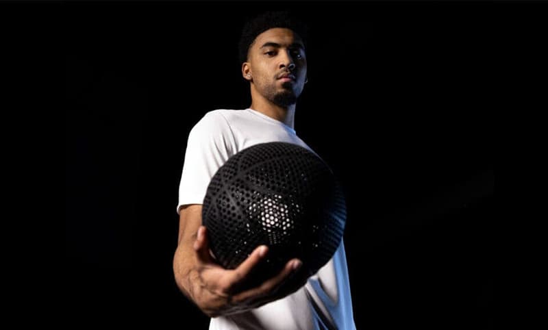 3D-Printed Airless Basketball Prototype