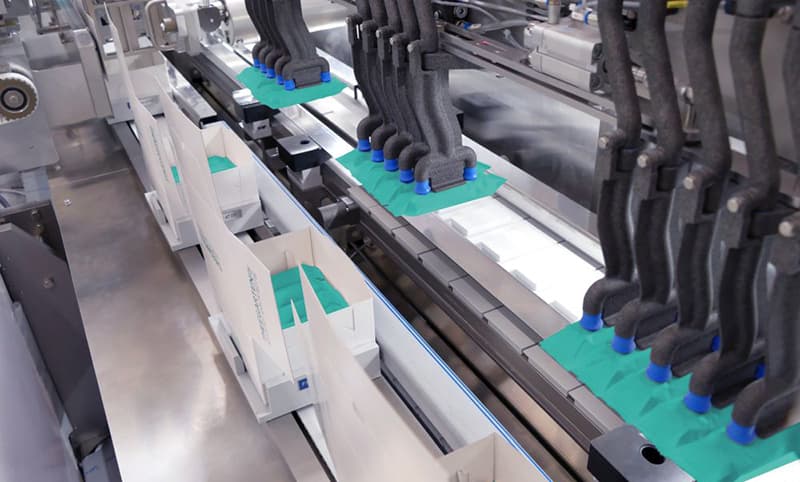 Sustainable packaging machine CartoningFlowPacks