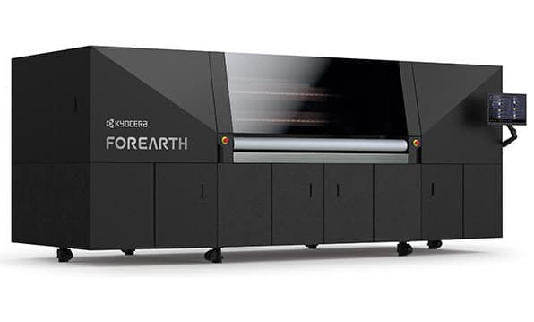 Kyocera's Inkjet Textile Printer FOREARTH