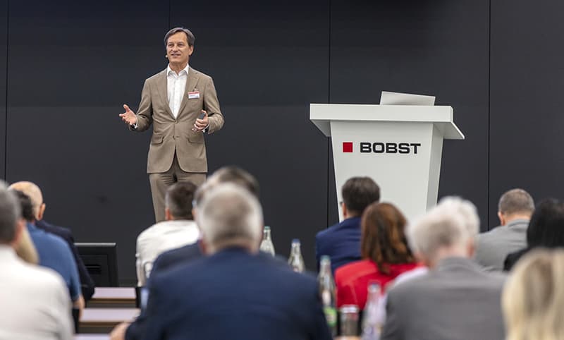 BOBST Press Conference event 2023