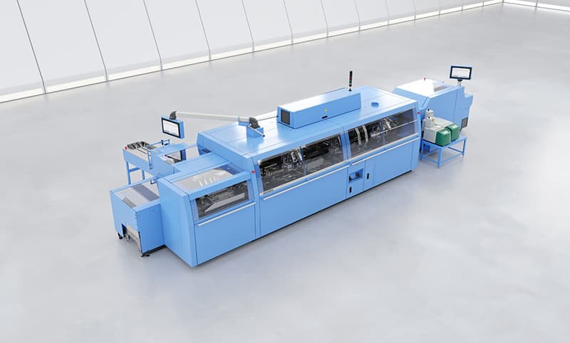 The new Antaro perfect binder platform achieves unparalleled output for both digital and offset