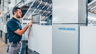The Boardmaster press for high productivity in packaging printing generated further sales for HEIDELBERG.