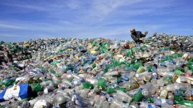 Plastic Bottles Landfills