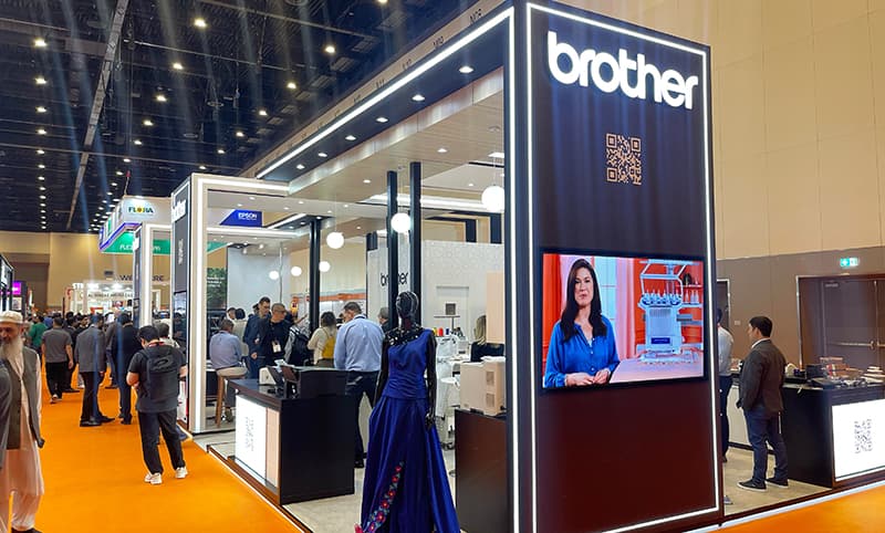 FESPA Middle East Brother Stand