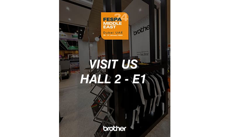 brother stand at FESPA