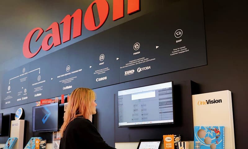 Canon & Onevision at drupa 2024
