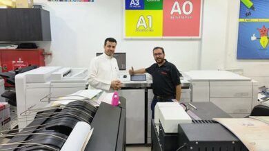 AL SAFAR Bookstore Saudi Arabia Installed Canon Press for Short-run Production