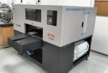 First Brother GTX600 direct-to-garment (DTG) printer in Tunisia.