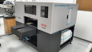 First Brother GTX600 direct-to-garment (DTG) printer in Tunisia.