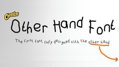 Cheetos Other Hand’ Font