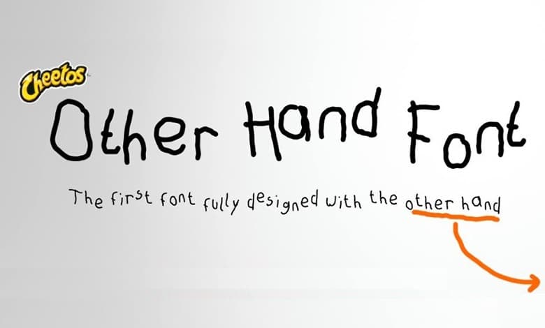 Cheetos Other Hand’ Font