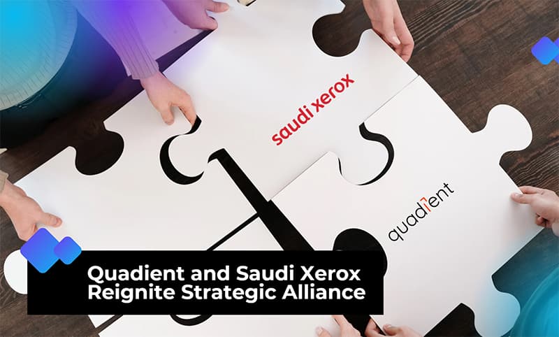Image - Announcement - Quadient and Saudi Xerox