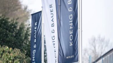 koenig bauer flaggen