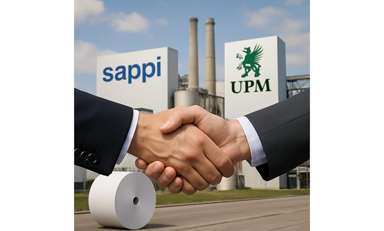 Sappi and UPM to merge European graphic paper businesses