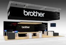 FESPA Brother messestand