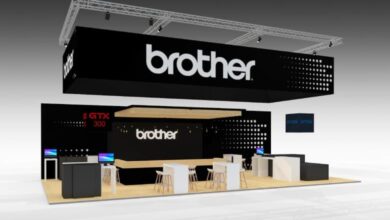 FESPA Brother messestand