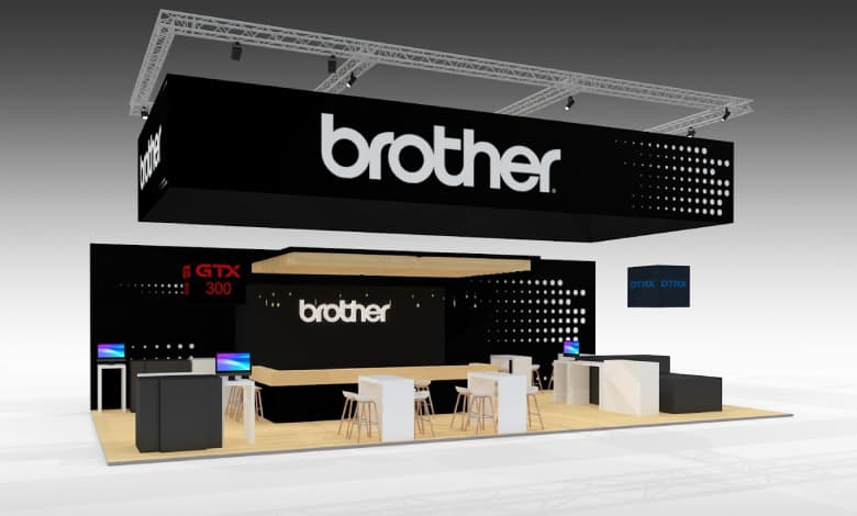 FESPA Brother messestand