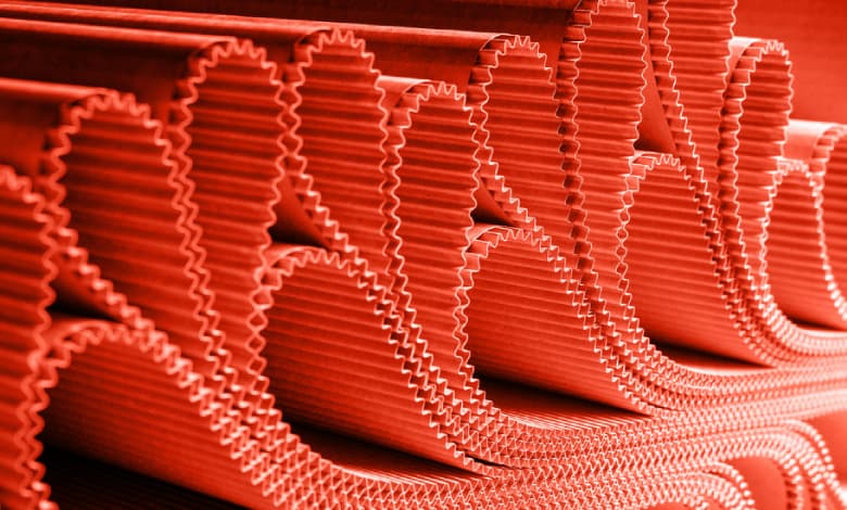 ME Printer-Fanfold Corrugated Cardboard