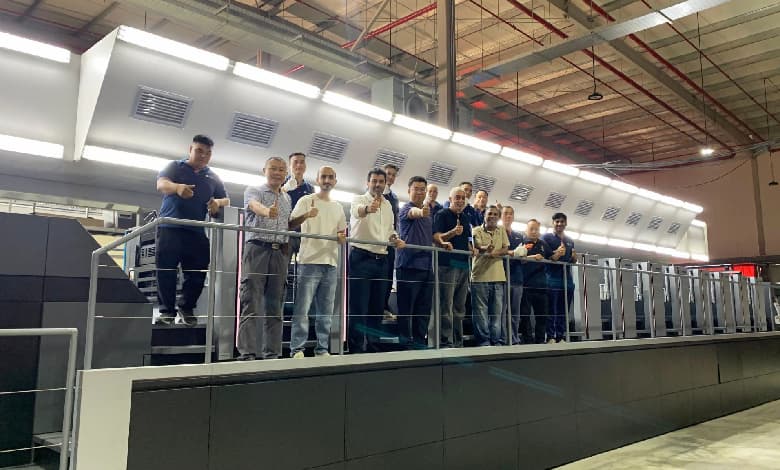 ME Printer-Heidelberg 9+2 press at AJT Group