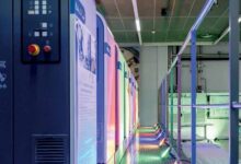 ME Printer-manroland press with lights