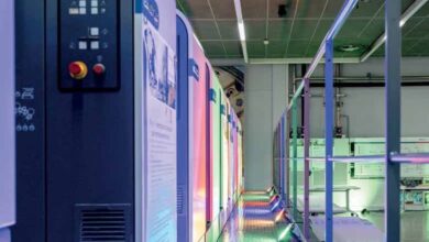 ME Printer-manroland press with lights