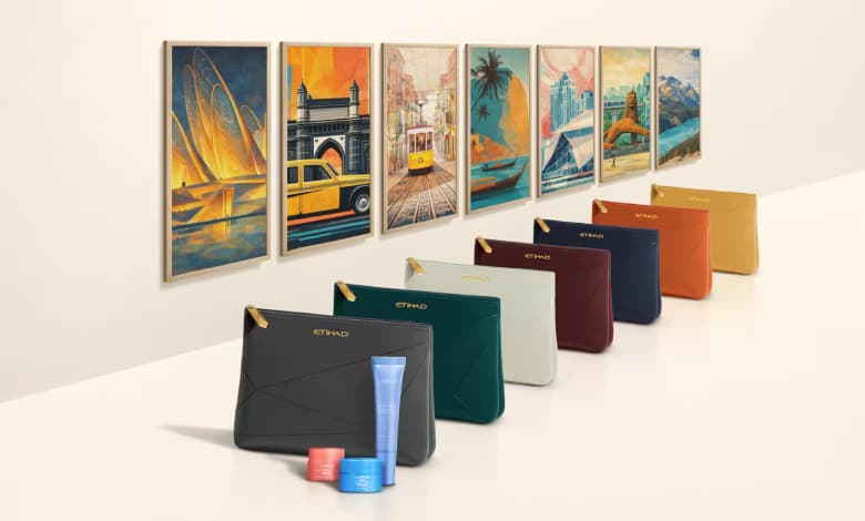 Etihad airways announces the destination collection and laneige skincare collaboration in business