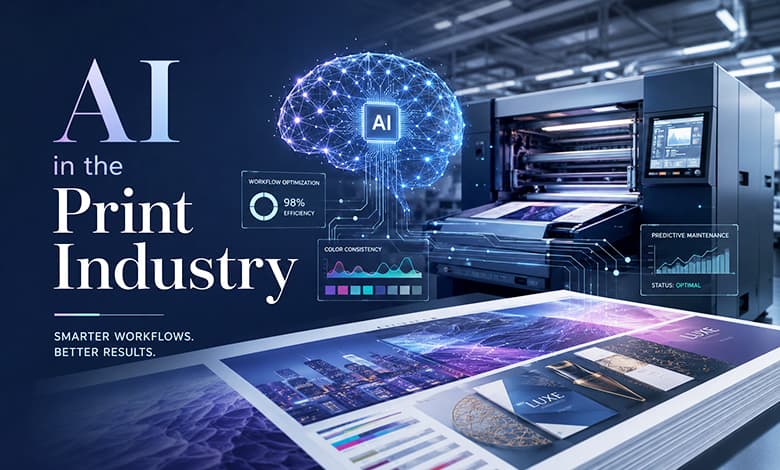 AI-driven printing technology in action
