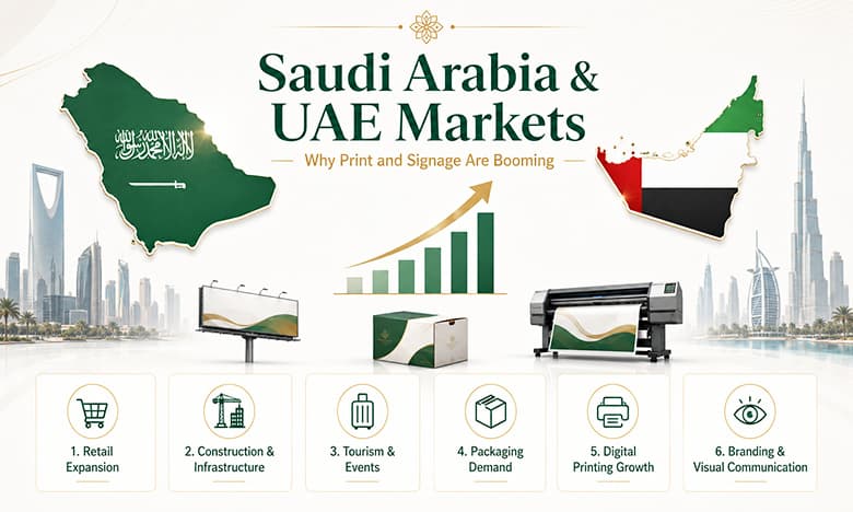Boom in print and signage in Saudi Arabia and UAE markets
