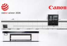 ME Printer-Canon Commercial Printers Bag Red Dot Design Awards