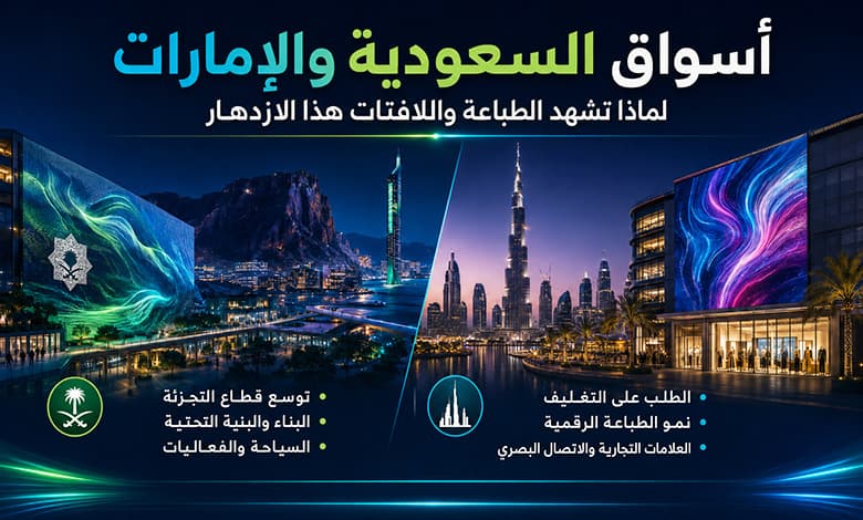 Saudi Arabia & UAE Sign & Print Industry- Arabic