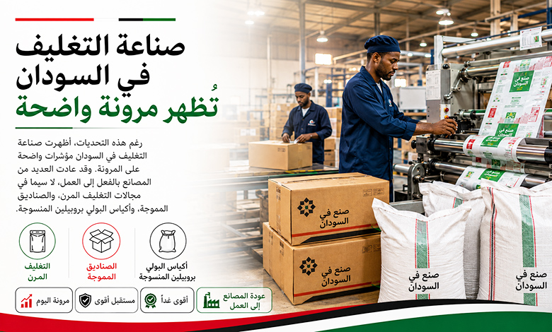 Sudan's Packaging Industry Shows Resilience- Arabic