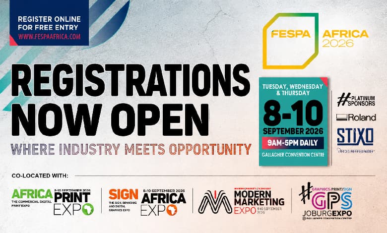 FESPA Africa 2026 Registrations Open