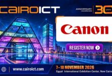 Canon Middle East to Make Cairo ICT 2026