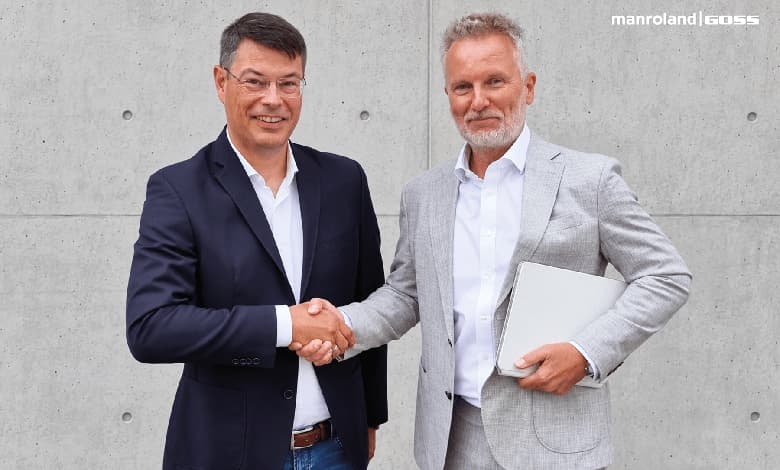 Dr.-Ing. Joachim Brenk, Chairman of the Possehl Group (right) and copy