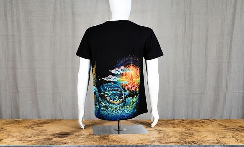 Thailand’s Fine Rock won gold for Special Effect on T-Shirts, Garments and Other Textiles at FESPA Awards 2025